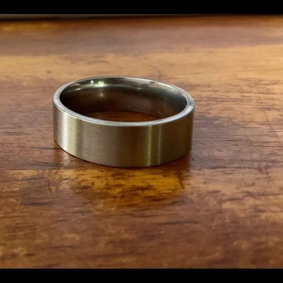 Men’s Stainless Steel CZ Band - Picture 7 of 15